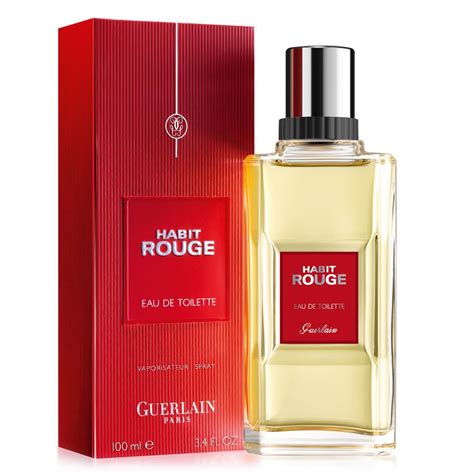 Habit Rouge Eau de Parfum Guerlain for men 